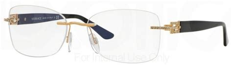 montatura versace 1225b|Versace VE1225B Single Vision Prescription Eyeglasses.